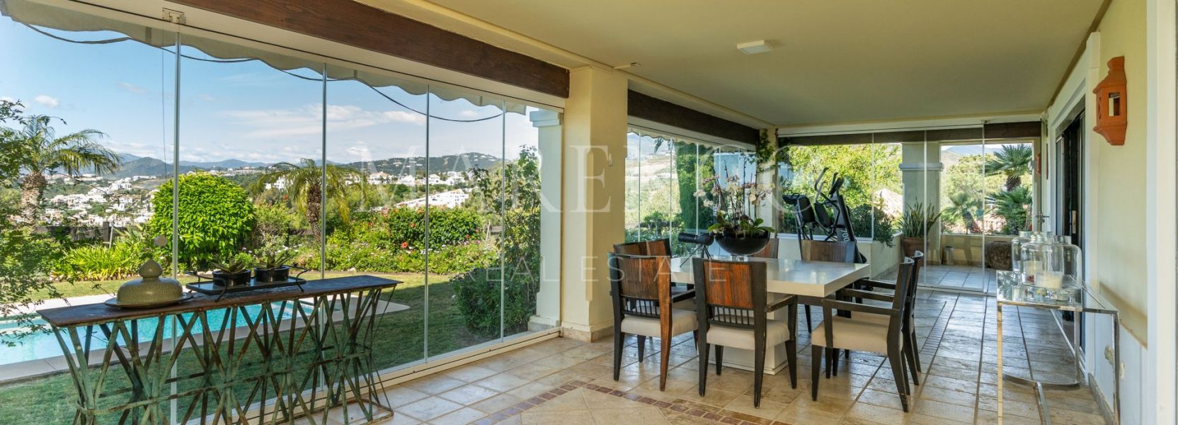 Appartement begane grond  in Aloha Park, Nueva Andalucia, Marbella