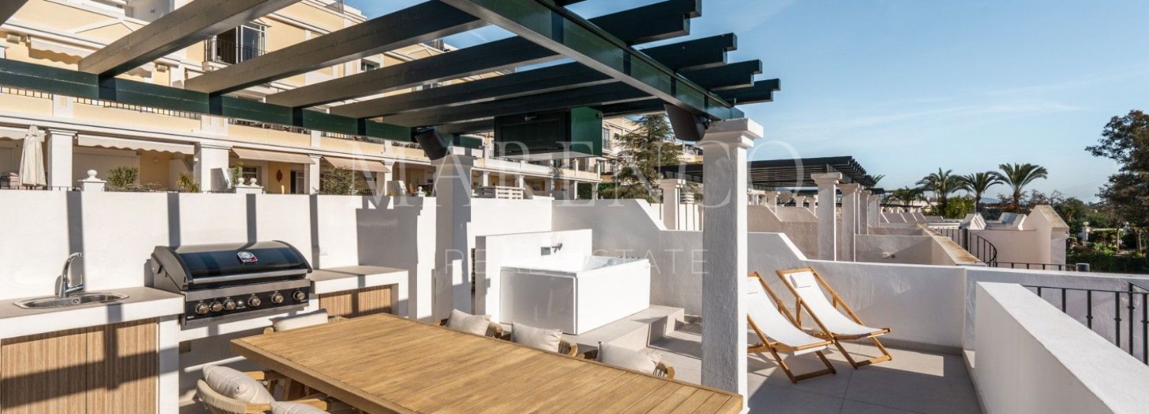 Atico Duplex en Aloha Gardens, Nueva Andalucia, Marbella