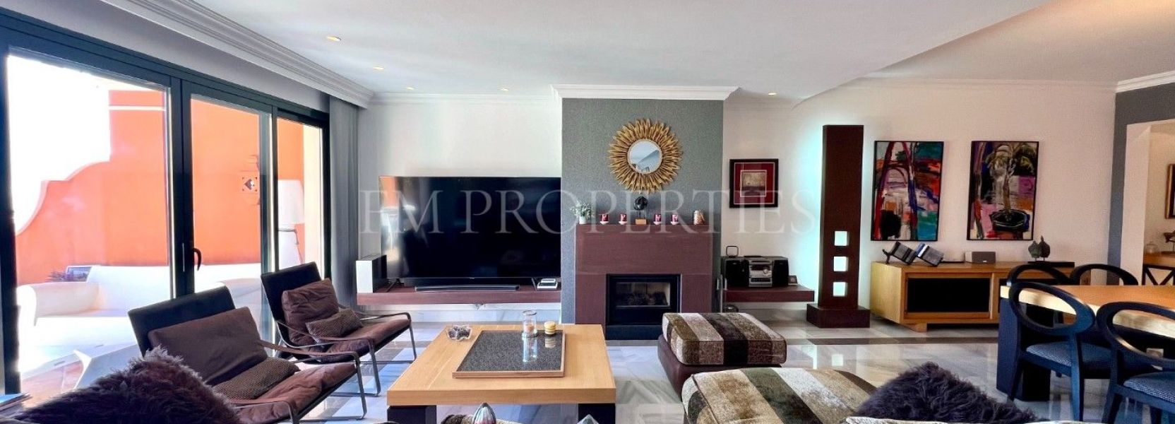 Atico Duplex  en Monte Halcones, Benahavis