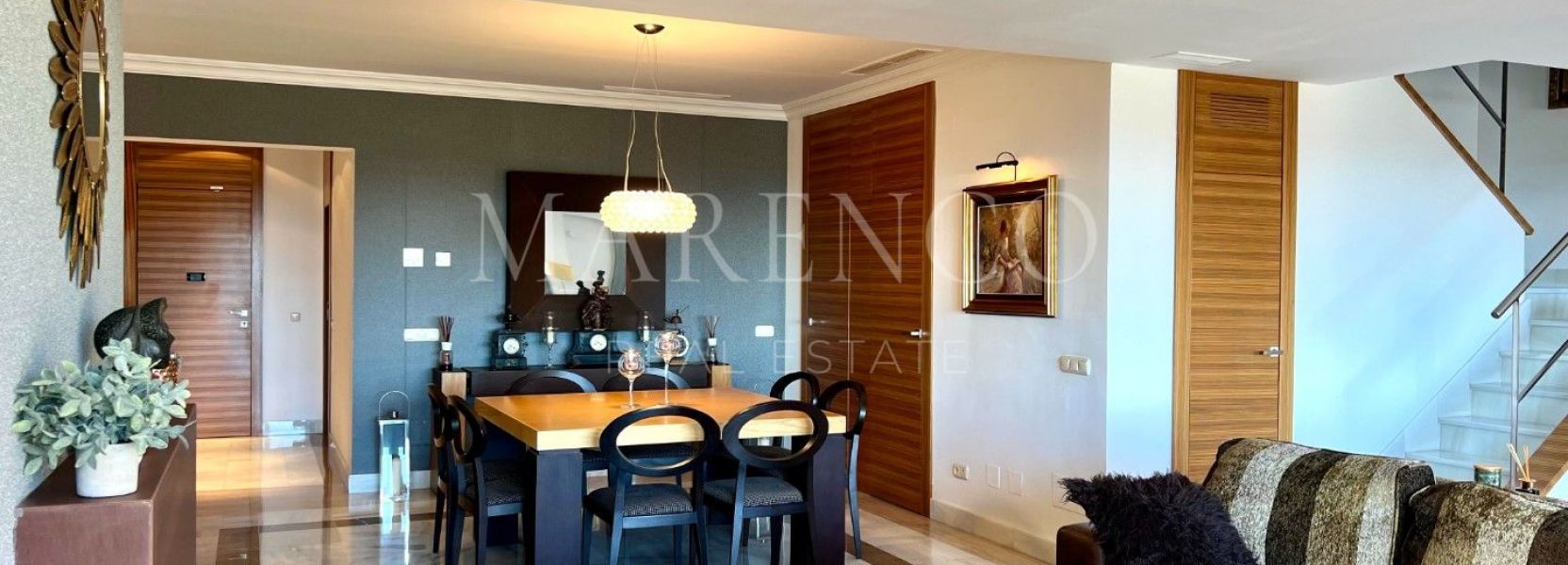 Zweistöckiges Penthouse  in Monte Halcones, Benahavis