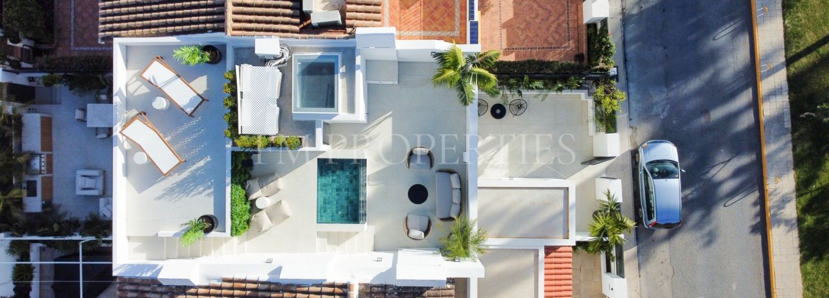 Geschakeld huis  in Marbellamar, Marbella Golden Mile, Marbella