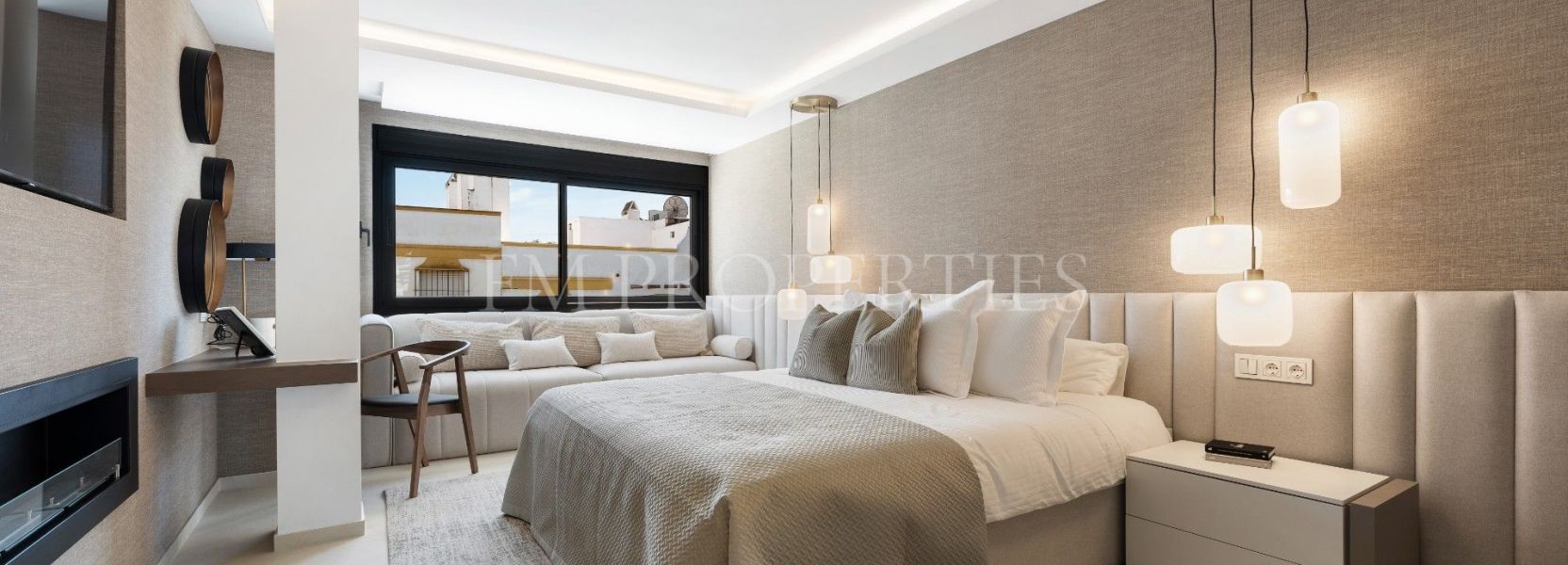 Geschakeld huis  in Marbellamar, Marbella Golden Mile, Marbella