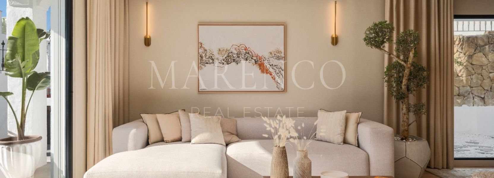 Geschakeld huis  in Altos de Puente Romano, Marbella Golden Mile, Marbella