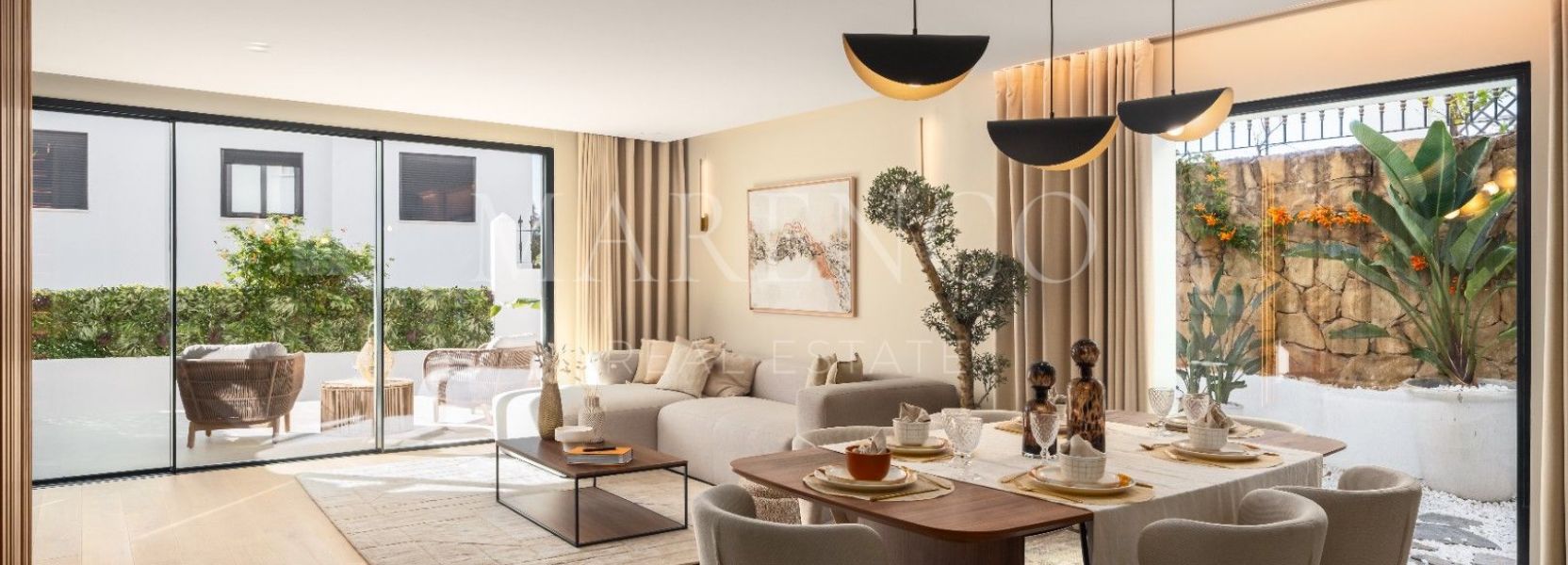 Geschakeld huis  in Altos de Puente Romano, Marbella Golden Mile, Marbella