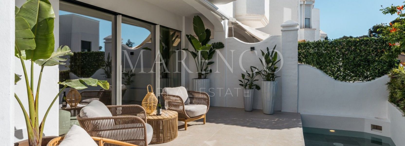 Geschakeld huis  in Altos de Puente Romano, Marbella Golden Mile, Marbella