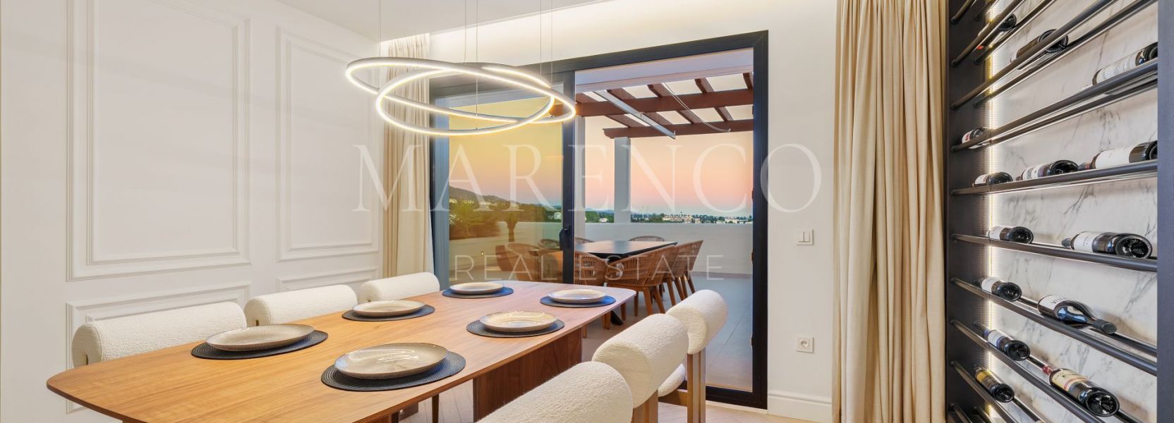 Atico Duplex  en Palacetes Los Belvederes, Nueva Andalucia, Marbella