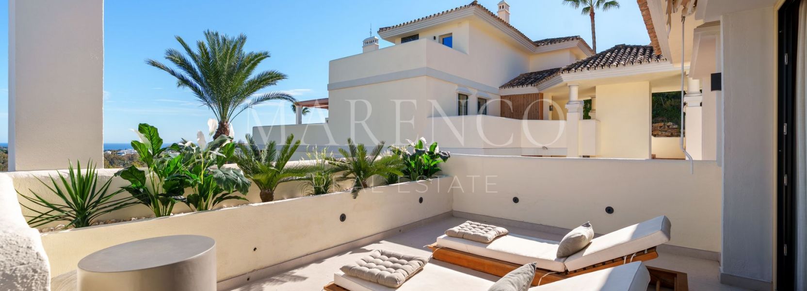 Atico Duplex  en Palacetes Los Belvederes, Nueva Andalucia, Marbella