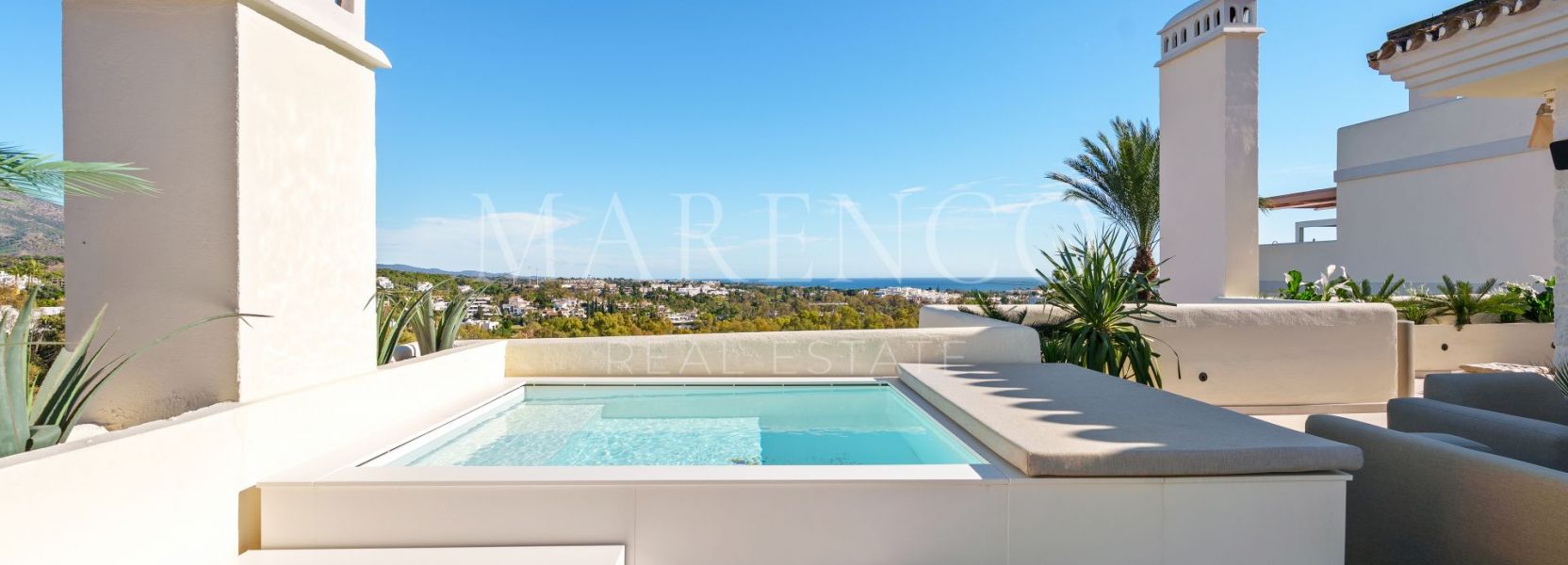 Atico Duplex  en Palacetes Los Belvederes, Nueva Andalucia, Marbella