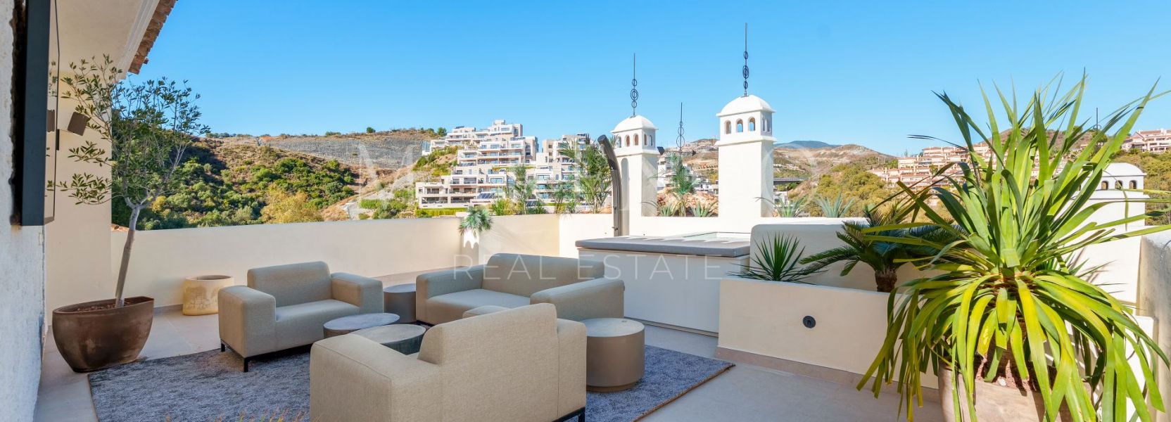Atico Duplex  en Palacetes Los Belvederes, Nueva Andalucia, Marbella