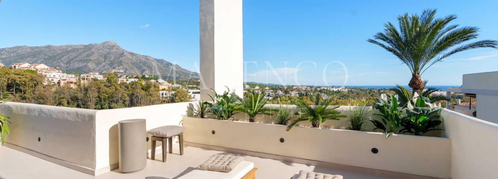 Atico Duplex  en Palacetes Los Belvederes, Nueva Andalucia, Marbella
