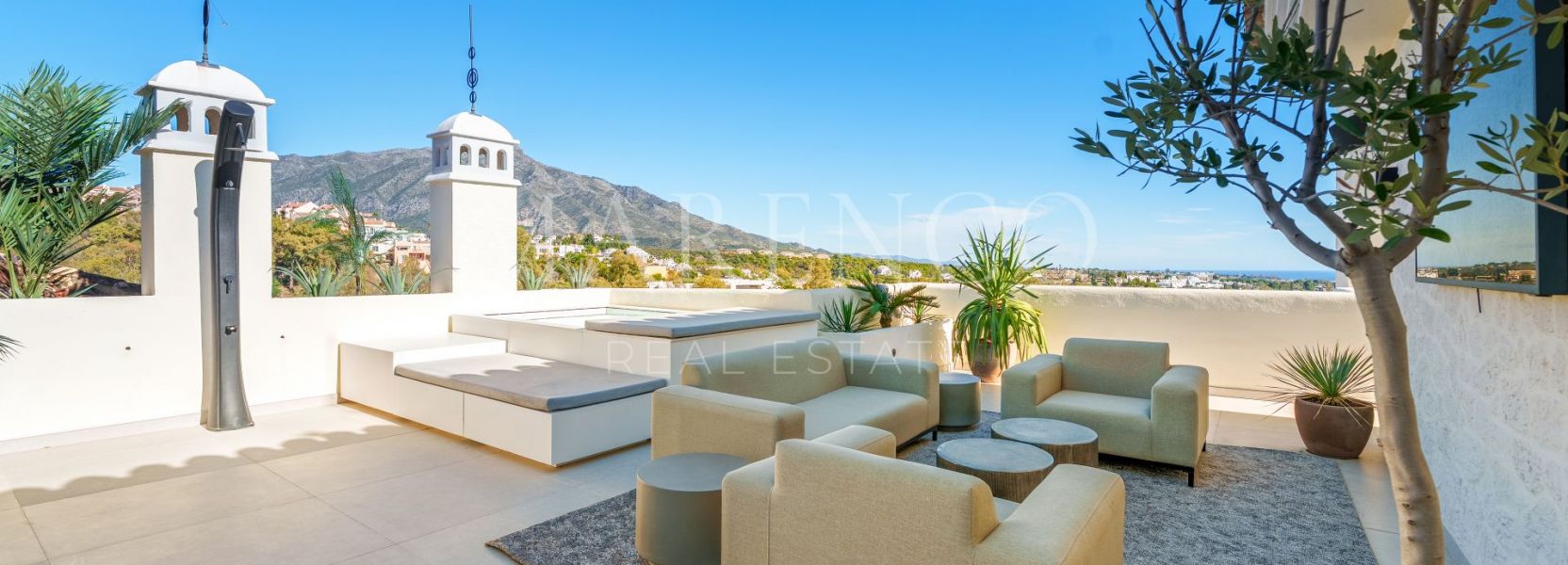 Atico Duplex  en Palacetes Los Belvederes, Nueva Andalucia, Marbella