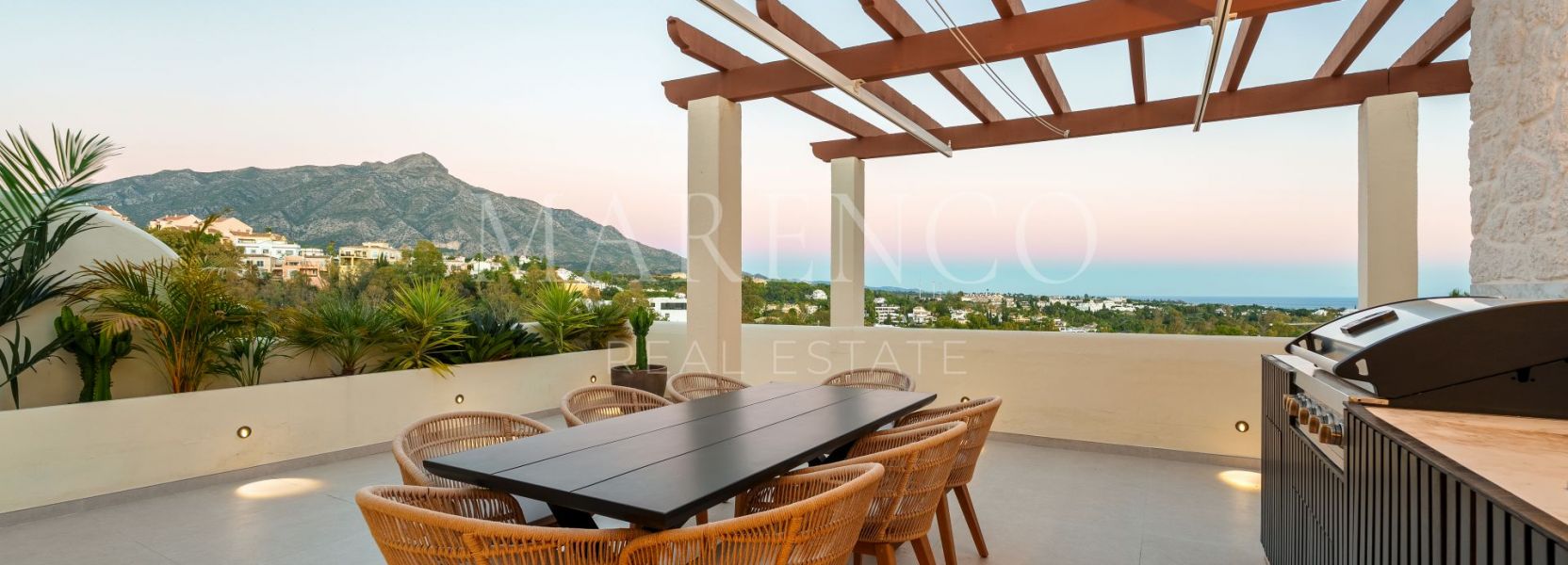 Atico Duplex  en Palacetes Los Belvederes, Nueva Andalucia, Marbella