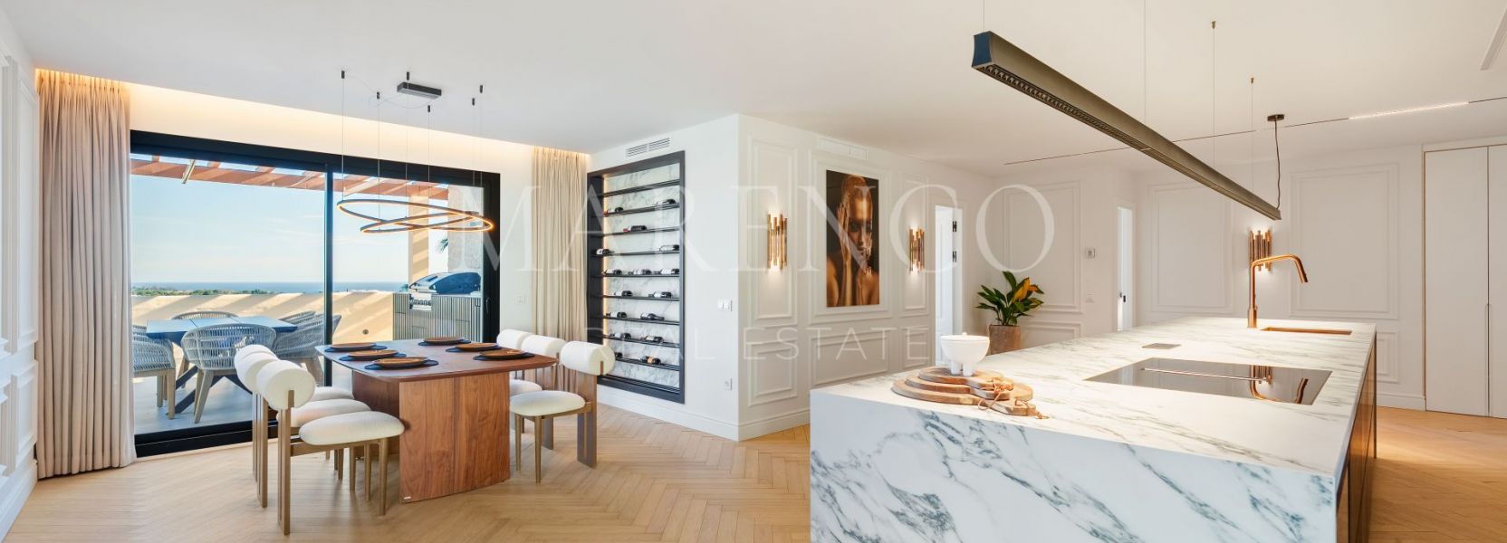 Atico Duplex  en Palacetes Los Belvederes, Nueva Andalucia, Marbella