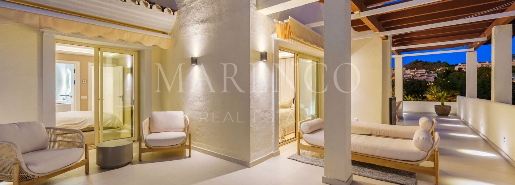 Atico Duplex  en Palacetes Los Belvederes, Nueva Andalucia, Marbella