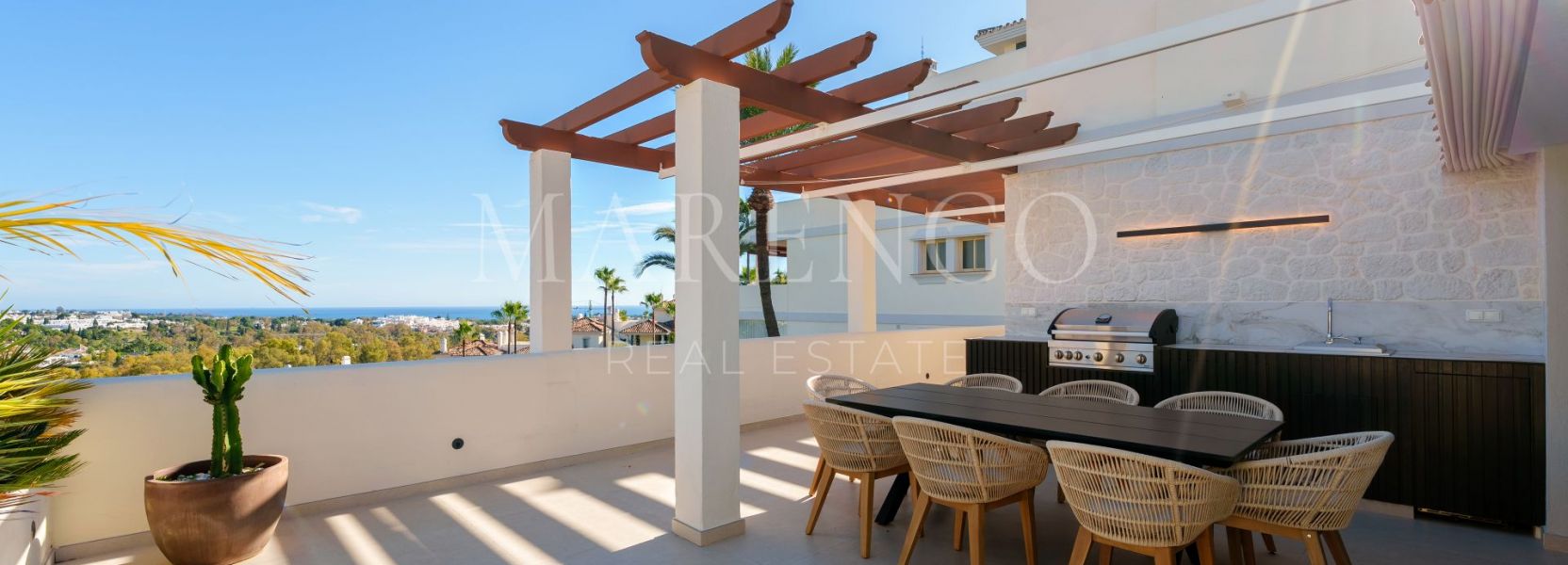 Atico Duplex  en Palacetes Los Belvederes, Nueva Andalucia, Marbella