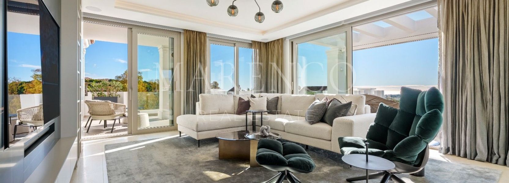 Zweistöckiges Penthouse  in Aloha, Nueva Andalucia, Marbella