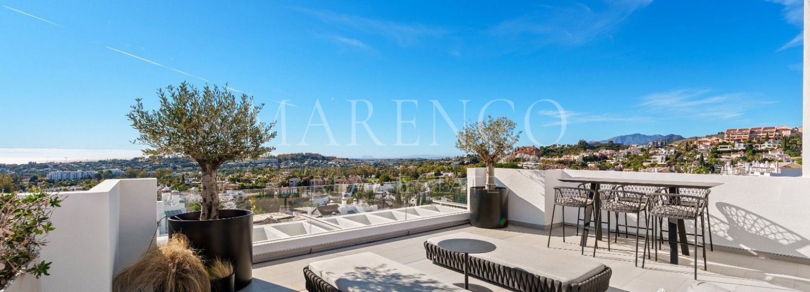 Zweistöckiges Penthouse  in Aloha, Nueva Andalucia, Marbella