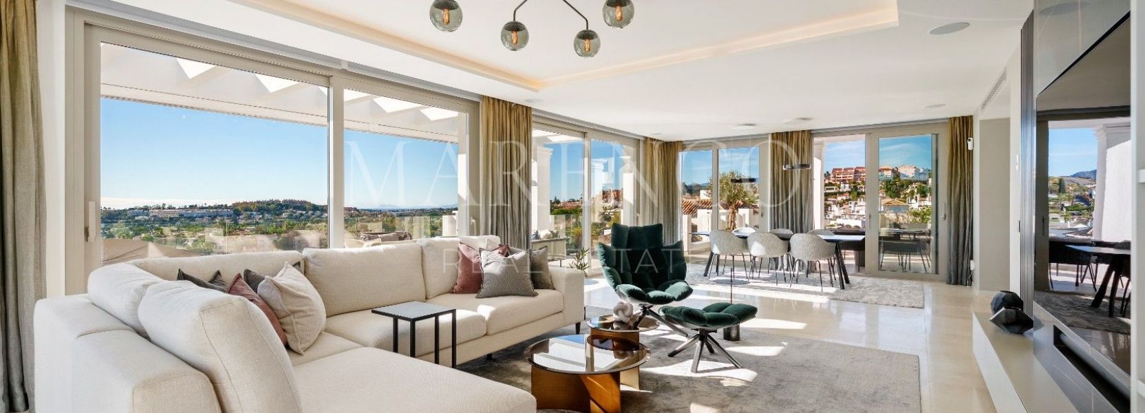 Zweistöckiges Penthouse  in Aloha, Nueva Andalucia, Marbella