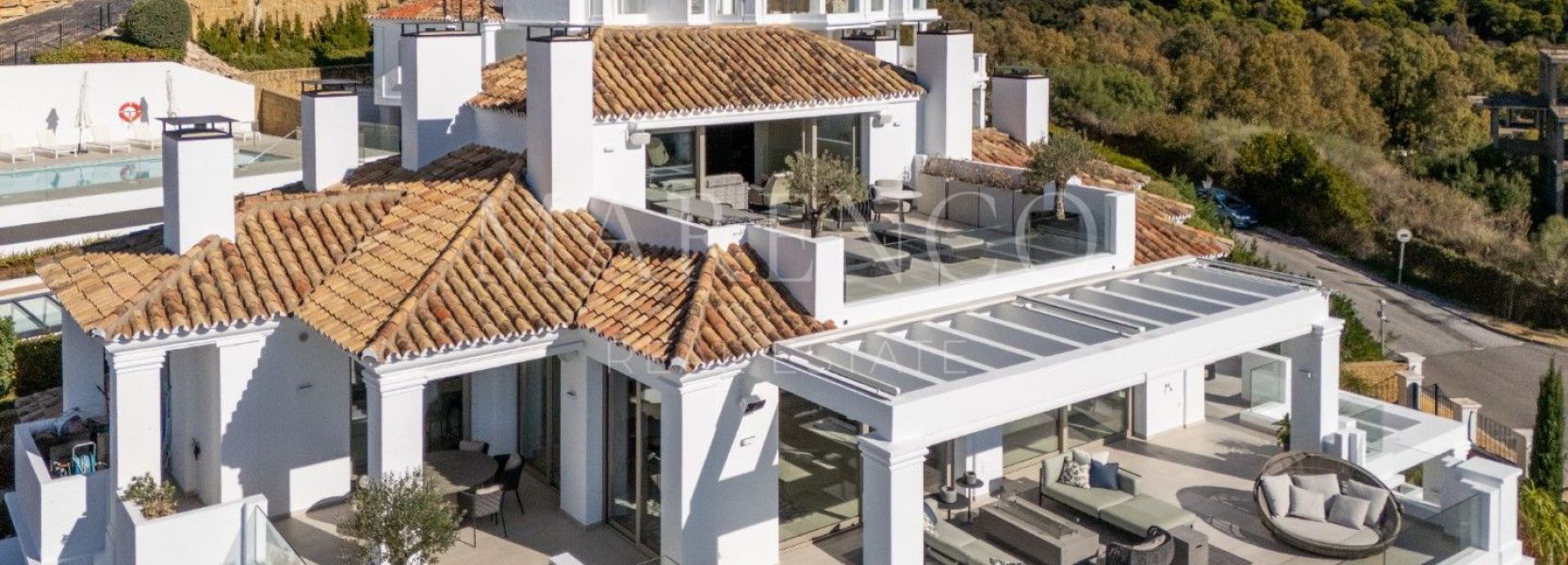 Zweistöckiges Penthouse  in Aloha, Nueva Andalucia, Marbella