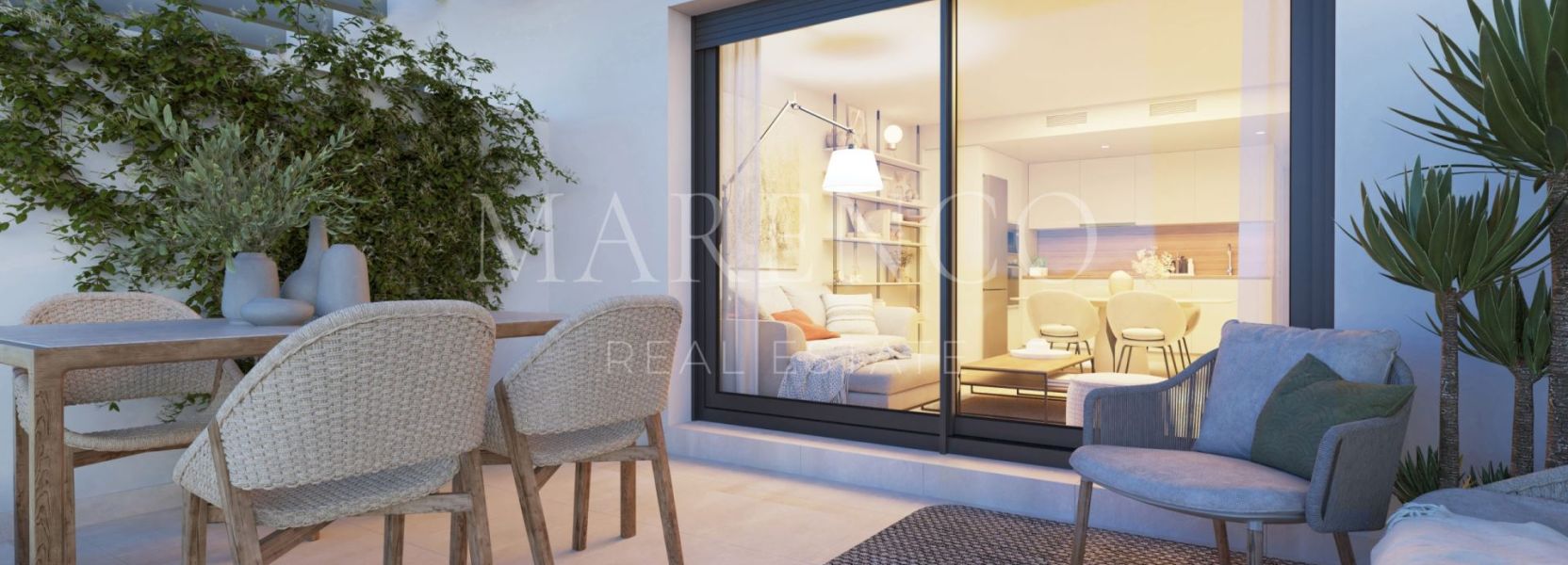 Appartement begane grond in El Faro, Mijas Costa