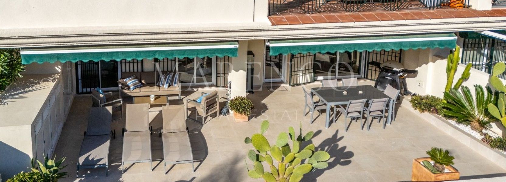 Erdgeschosswohnung in Nueva Andalucia, Marbella