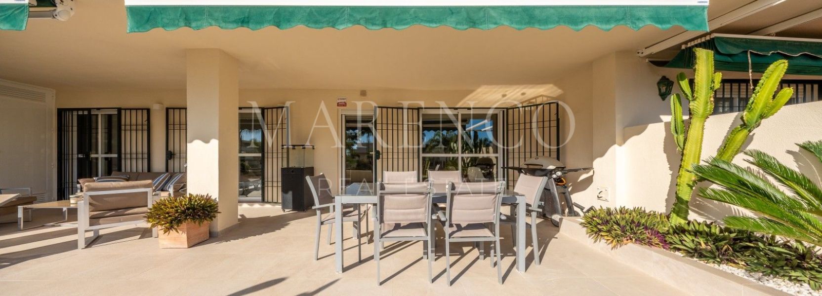 Erdgeschosswohnung in Nueva Andalucia, Marbella