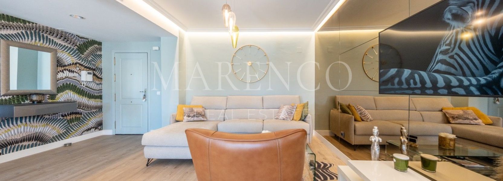 Erdgeschosswohnung in Nueva Andalucia, Marbella
