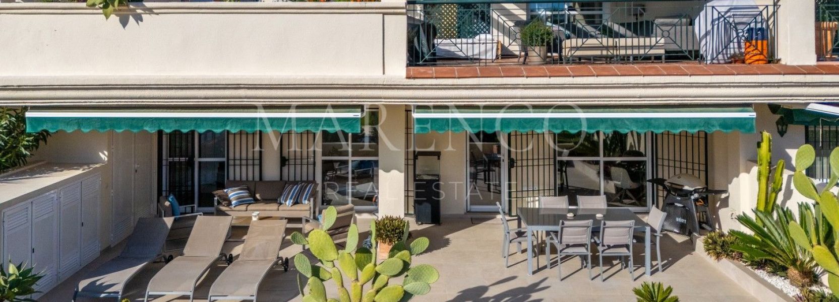 Erdgeschosswohnung in Nueva Andalucia, Marbella