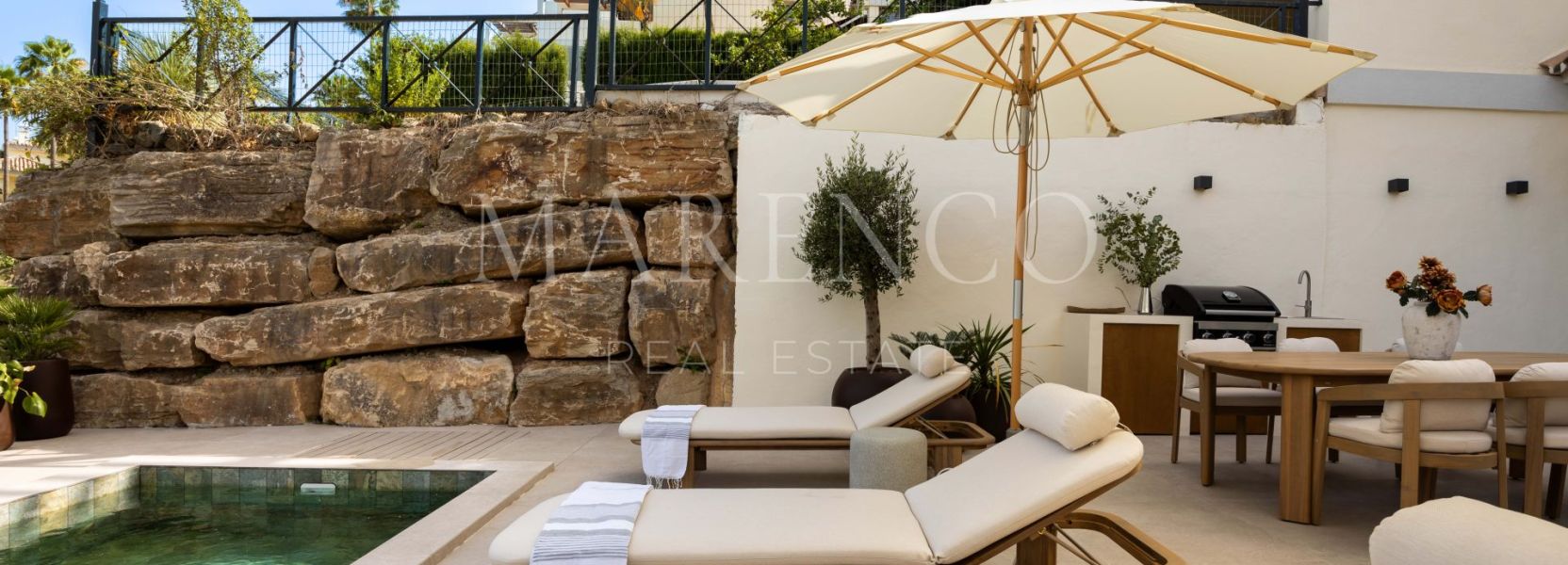 Appartement begane grond in Palacetes Los Belvederes, Nueva Andalucia, Marbella