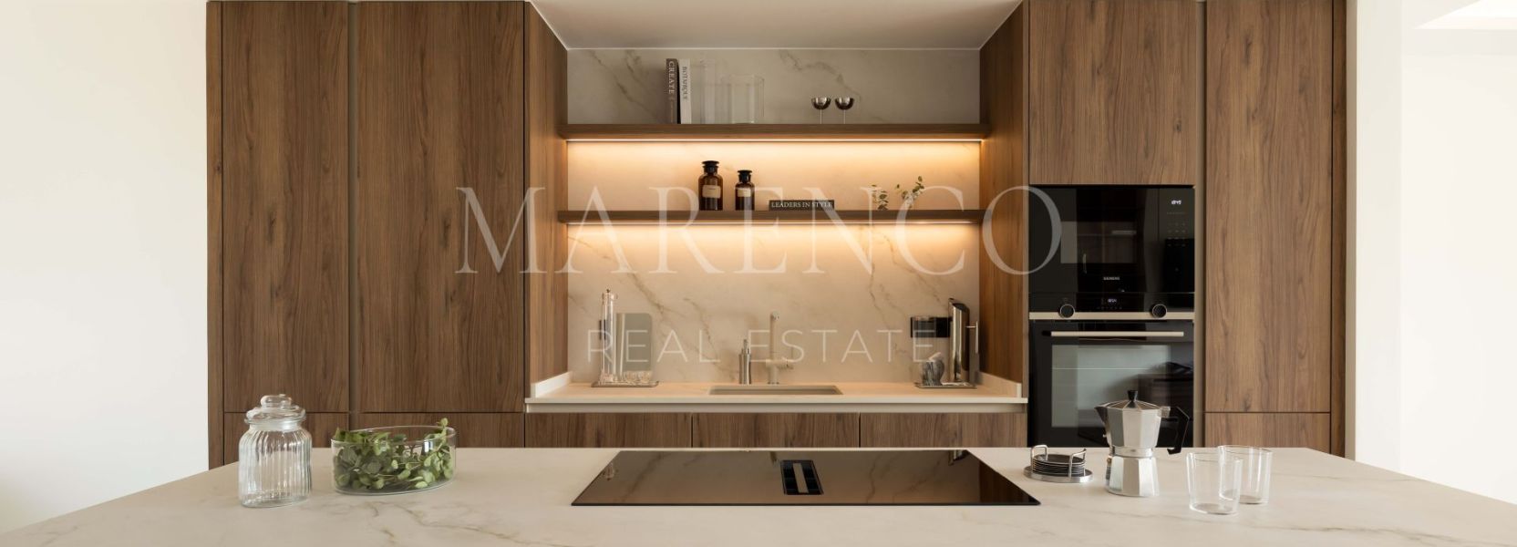 Appartement begane grond in Palacetes Los Belvederes, Nueva Andalucia, Marbella