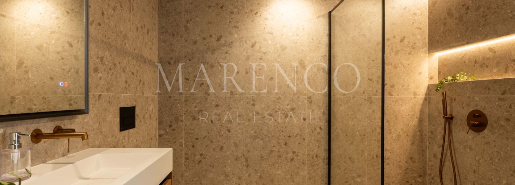 Appartement begane grond in Palacetes Los Belvederes, Nueva Andalucia, Marbella