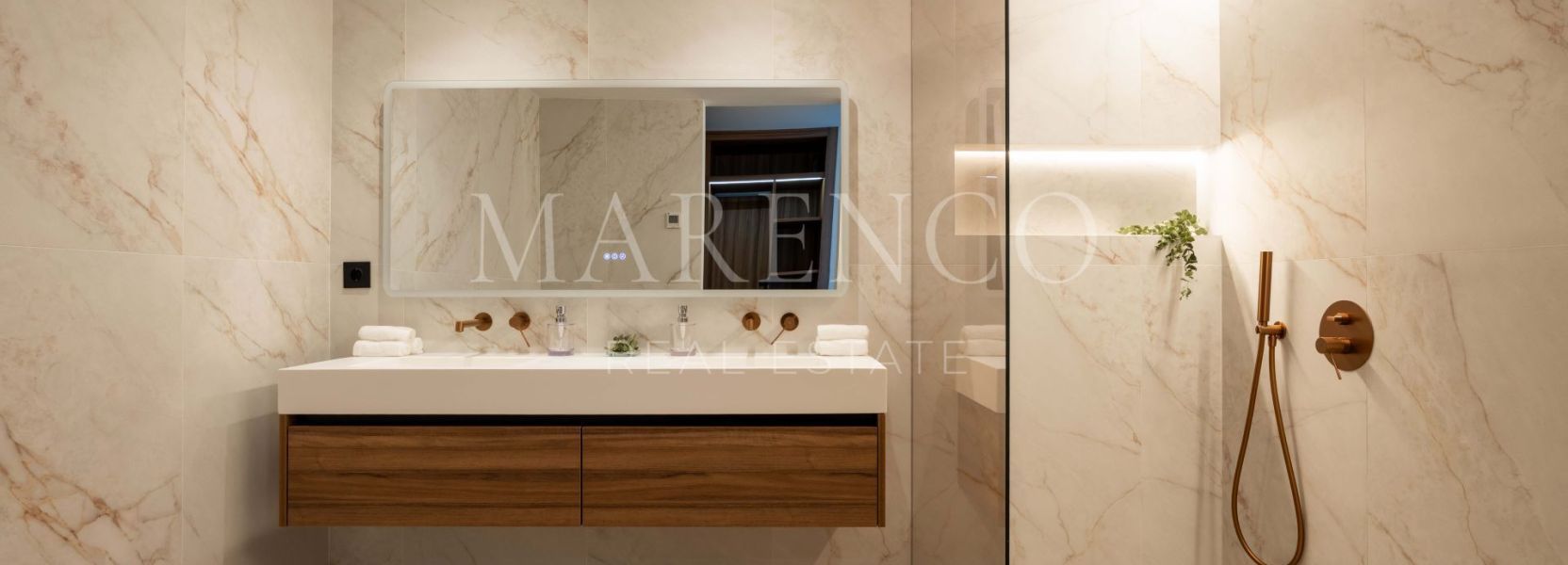 Appartement begane grond in Palacetes Los Belvederes, Nueva Andalucia, Marbella