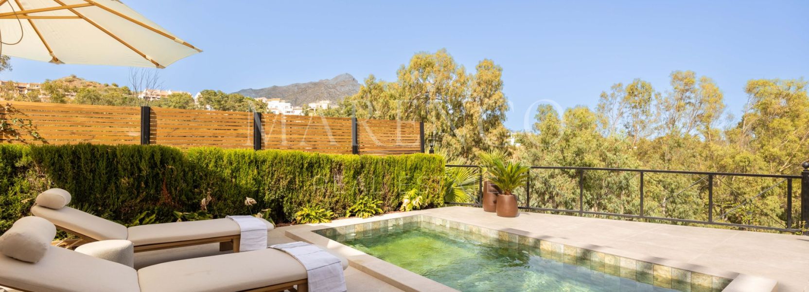 Appartement begane grond in Palacetes Los Belvederes, Nueva Andalucia, Marbella