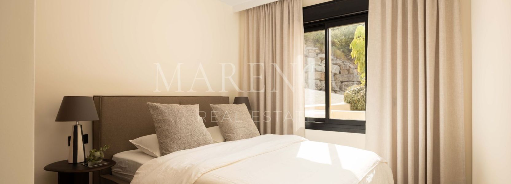 Appartement begane grond in Palacetes Los Belvederes, Nueva Andalucia, Marbella