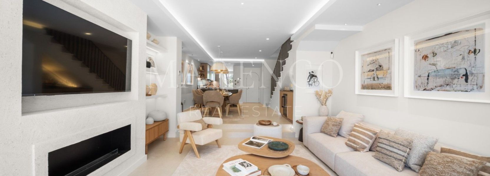 Geschakeld huis in El Palmeral, Nueva Andalucia, Marbella