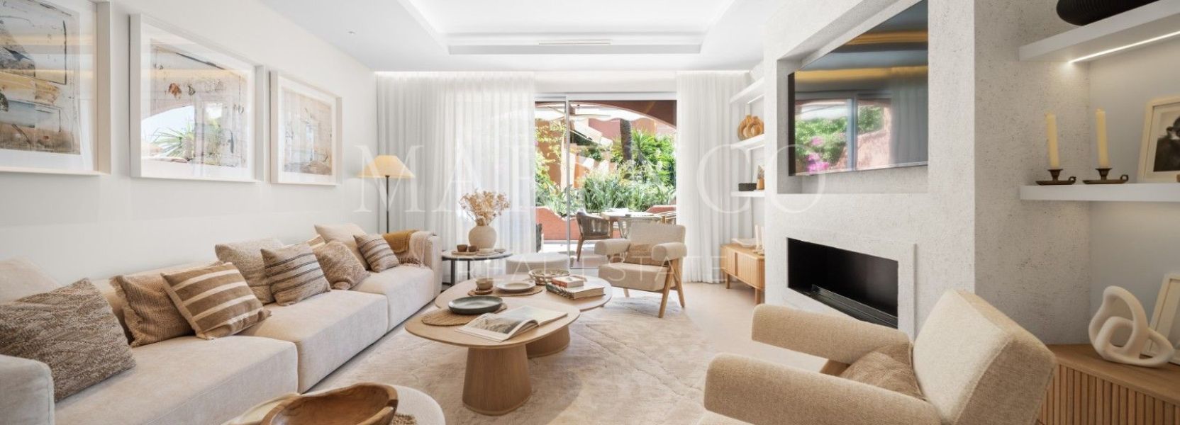 Geschakeld huis in El Palmeral, Nueva Andalucia, Marbella