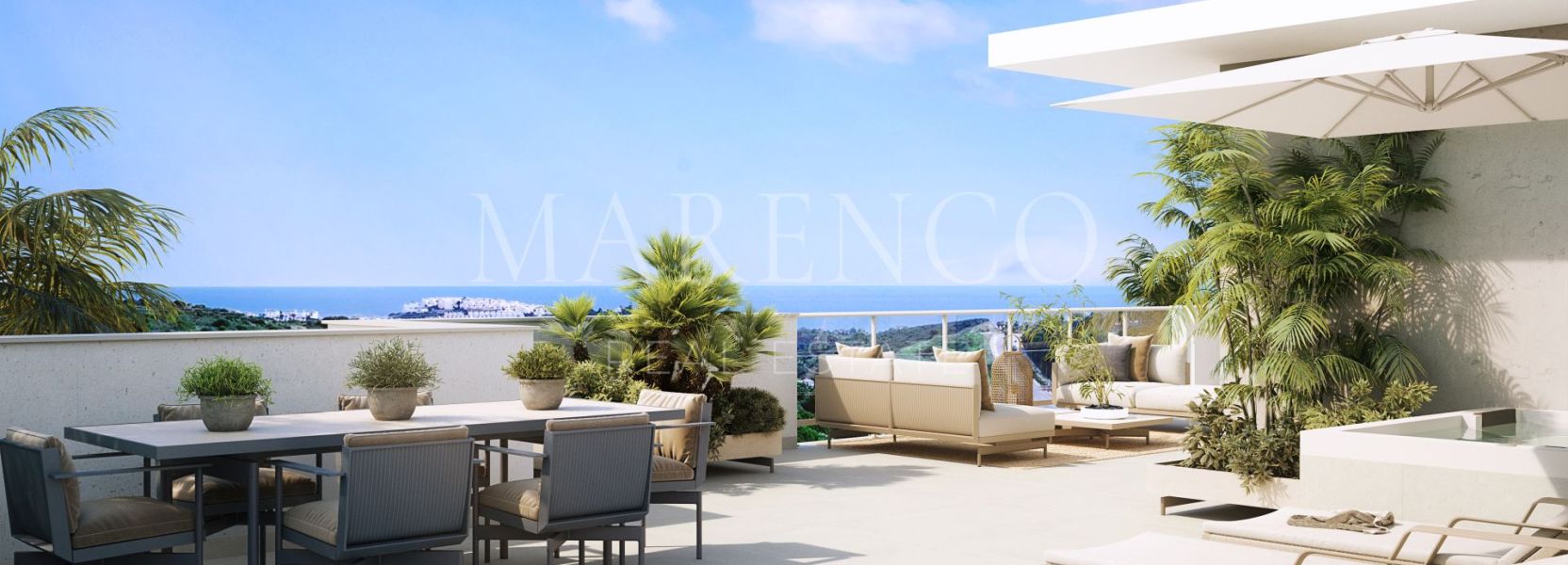 Appartement Terrasse à Doña Julia, Casares