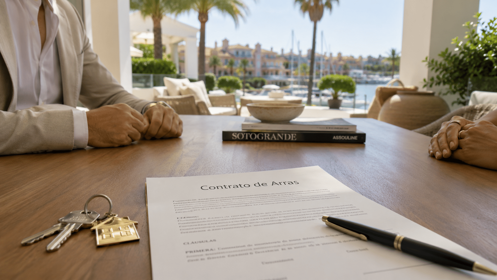 Contrato arras Sotogrande
