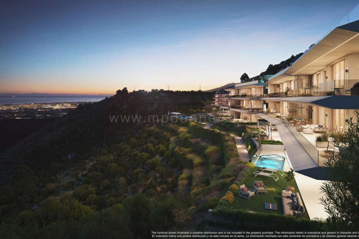 Romero: New Modern Apartments, Panoramic Views Real de La Quinta Benahavis