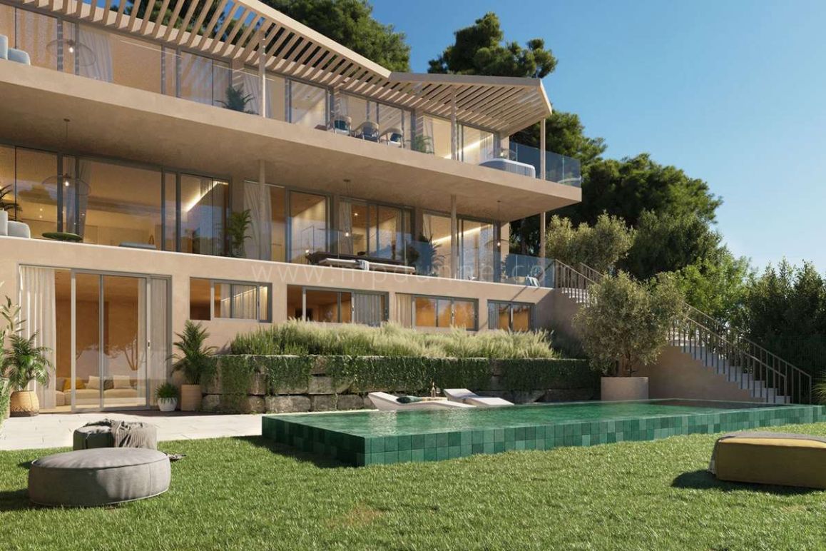 Projet moderne avec vue sur la mer à La Reserva del Higueron