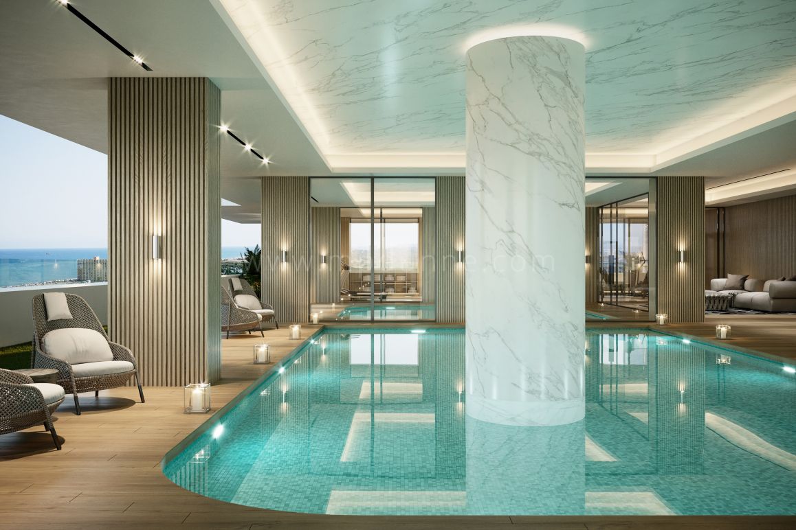 Projet sur plan en bord de mer à Malaga