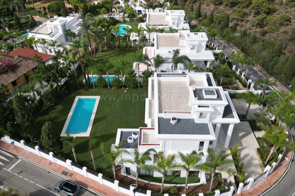 Nouvelles villas sur le Golden Mile de Marbella