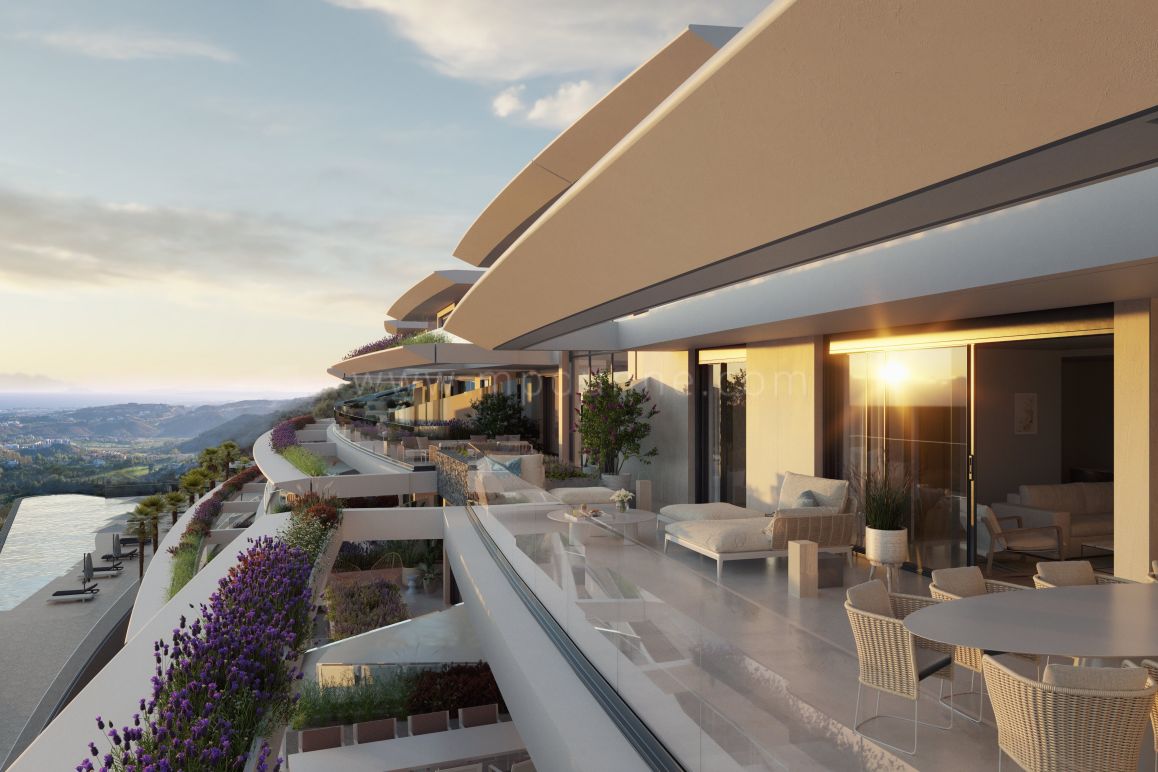 Apartment mit einem Schlafzimmer im Azurean Marbella von Destination Hyatt