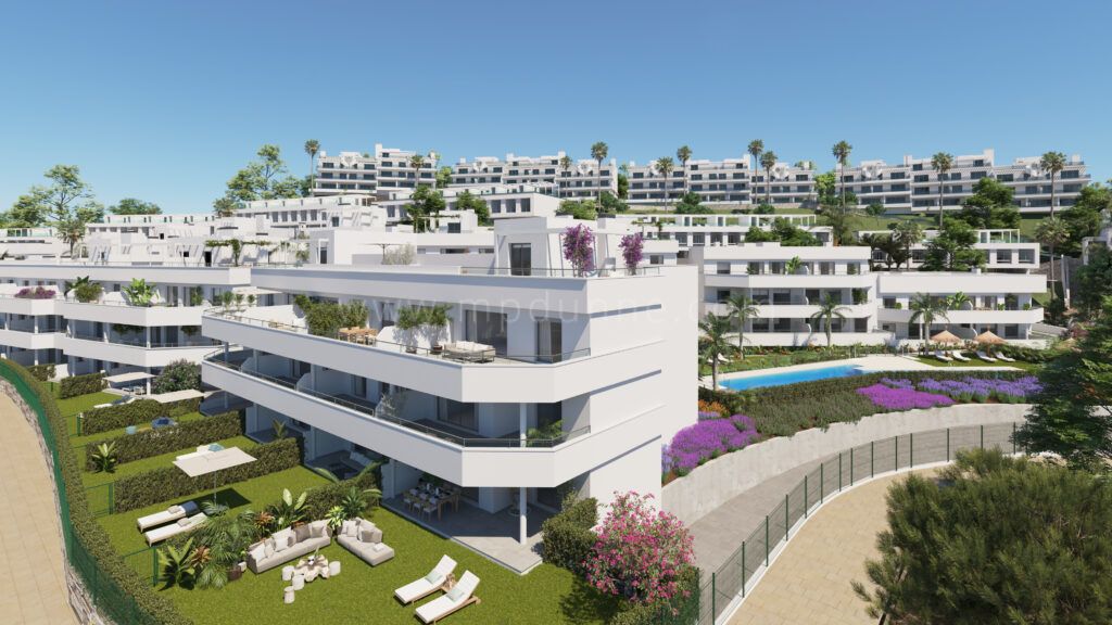Modern Apartments with Sea View in the New Golden Mile, Estepona