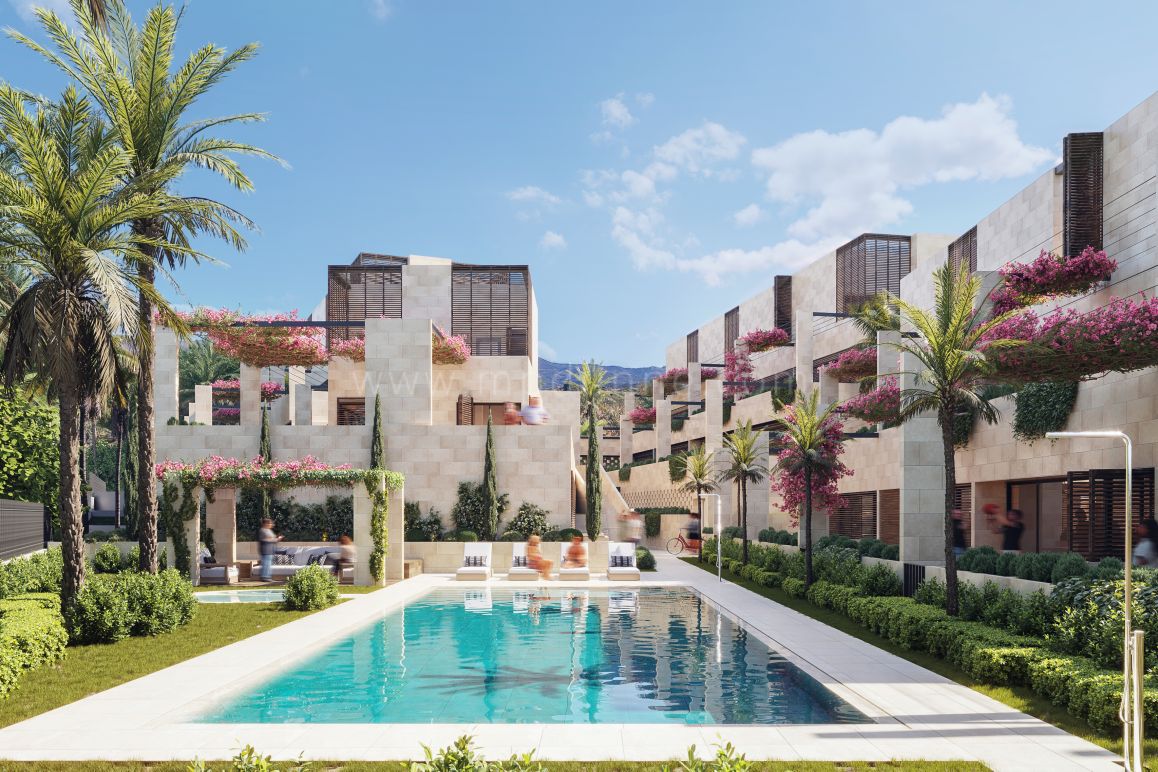 Bougainvillea: Meerblick-Residenzen an der Neuen Goldenen Meile von Estepona
