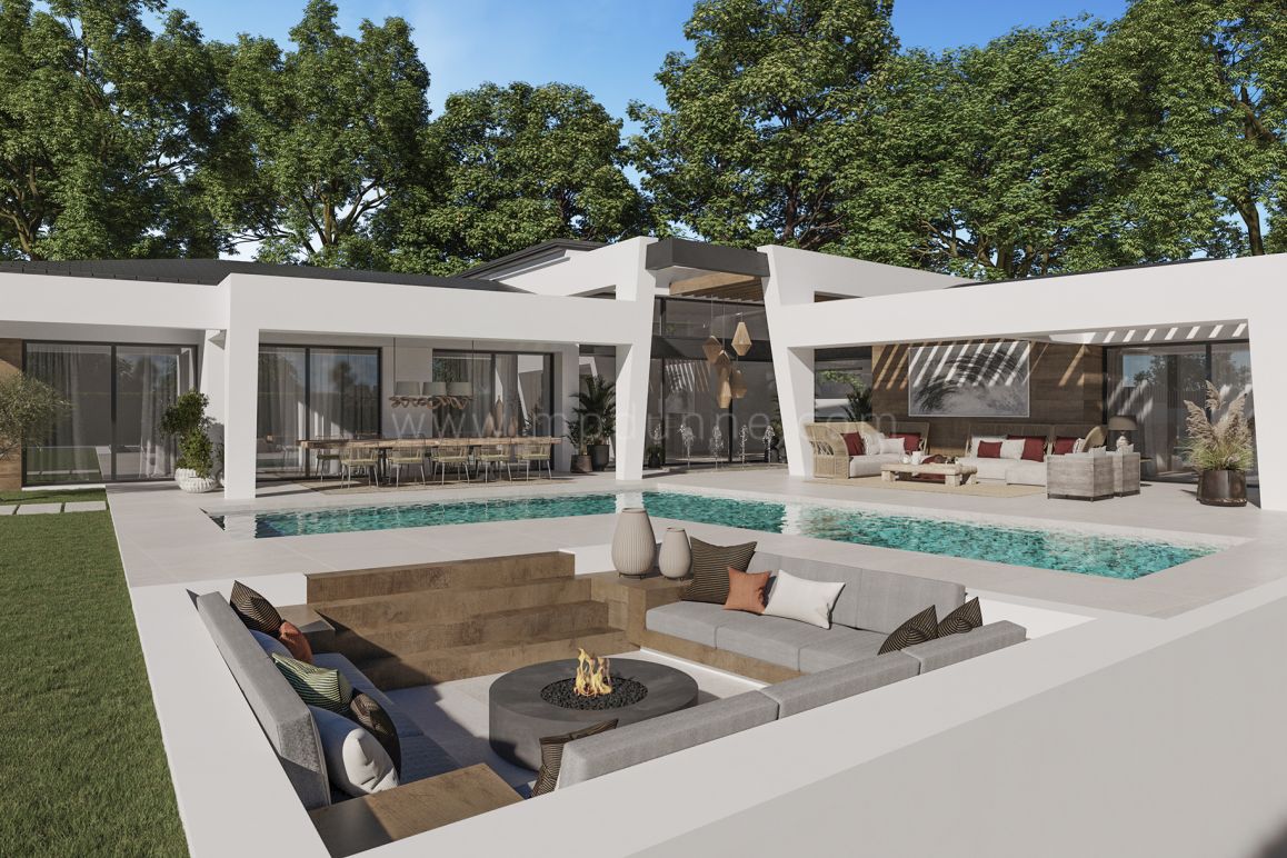 Projekt für moderne Villa in Nueva Andalucia