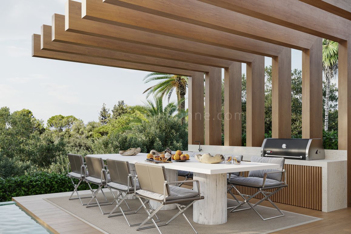 Off-Plan Luxury Villas Panoramic Views in central Nueva Andalucía