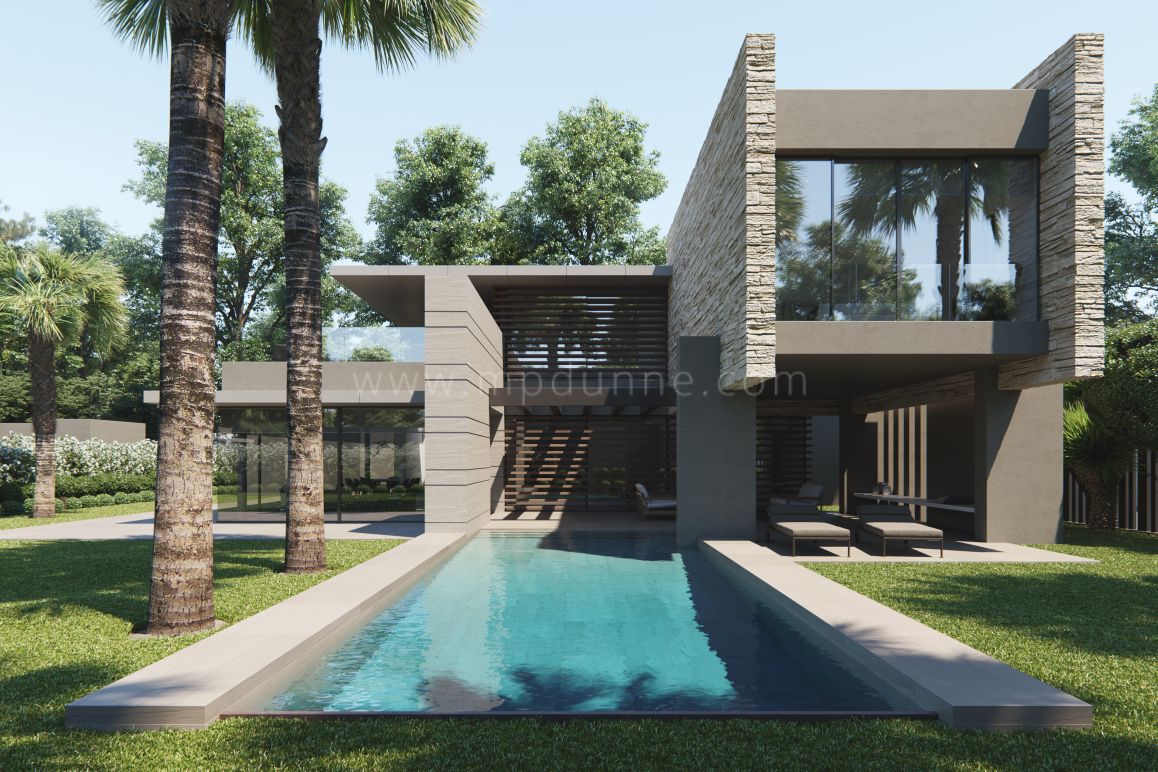Pavilion Villa - Im Bau befindliche zeitgenössische Luxusvillen am Strand in San Pedro