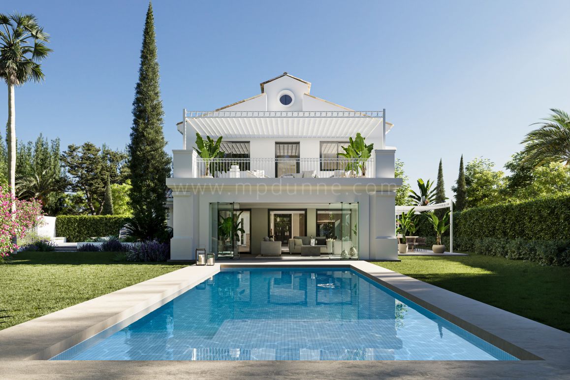Renovierte luxuriöse mediterrane Villa im Golf Valley von Nueva Andalucia