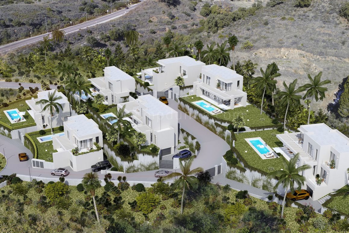New Modern Villa Project in Mijas Pueblo